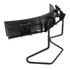 RS STAND T3XLM Triple Monitor Stand Black