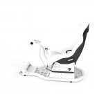 RSEAT RS1 White Seat / White Frame Racing Simulator Cockpit