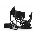 RSEAT RS1 Black Seat / Black Frame Racing Simulator Cockpit