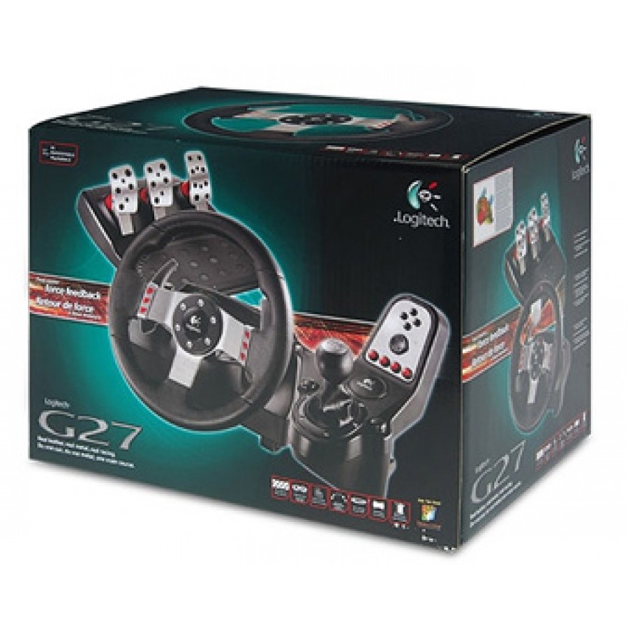 Logitech G27 Racing PC + PS3 Steering Wheel
